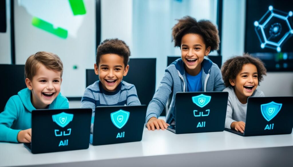 ai protecting kids online