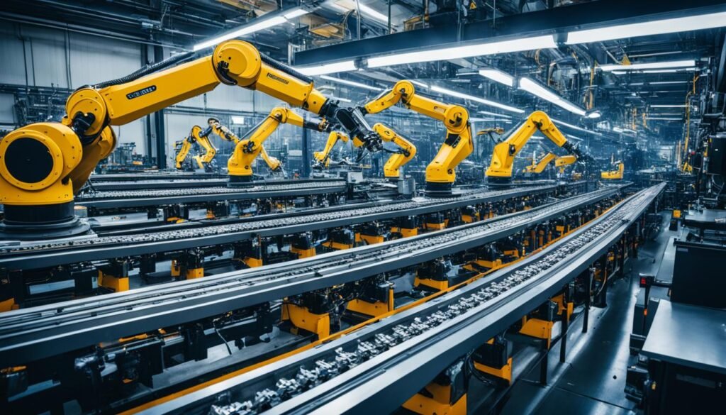 robots in assembly lines